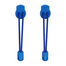 Lacci elastici blu con blocco