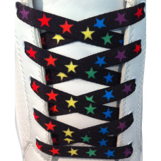 Lacci con stelle colorate