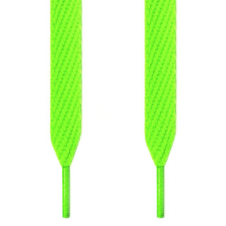 Lacci extra larghi verde fluo