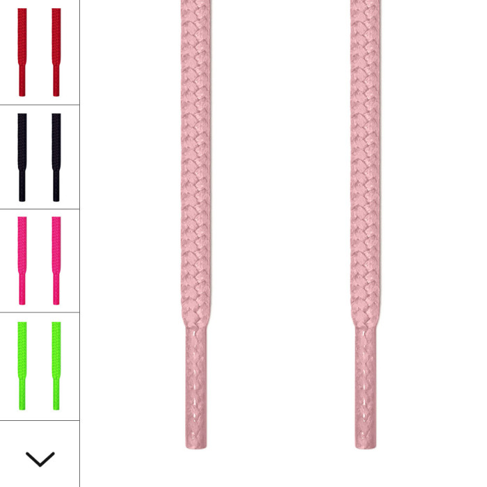 Lacci tondi rosa