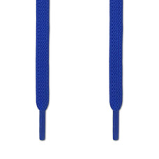 Lacci elastici piatti blu (no tie)