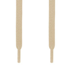 Lacci elastici piatti marrone chiaro (No Tie)