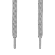 Lacci elastici piatti grigio chiaro (No Tie)