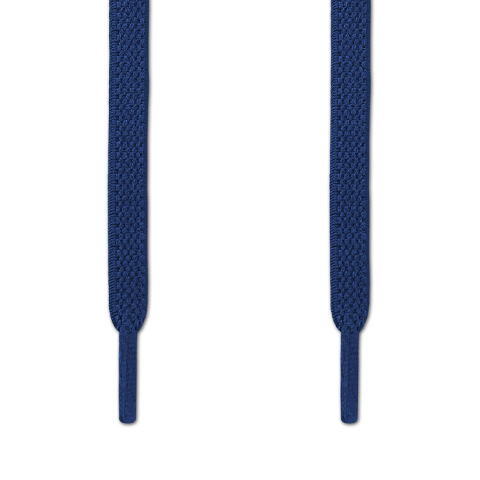 Lacci elastici piatti blu navy (No Tie)