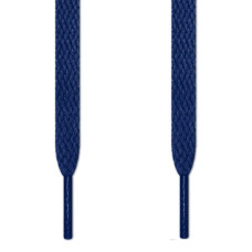 Lacci piatti blu scuro