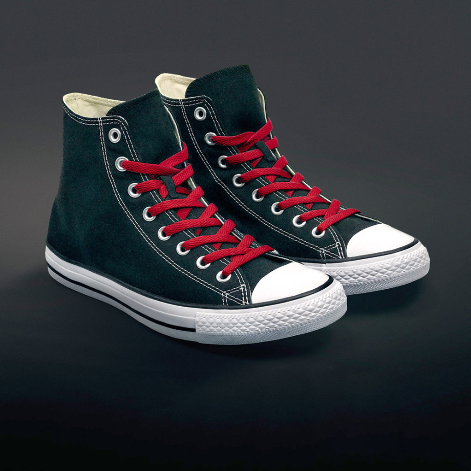 converse lacci rossi