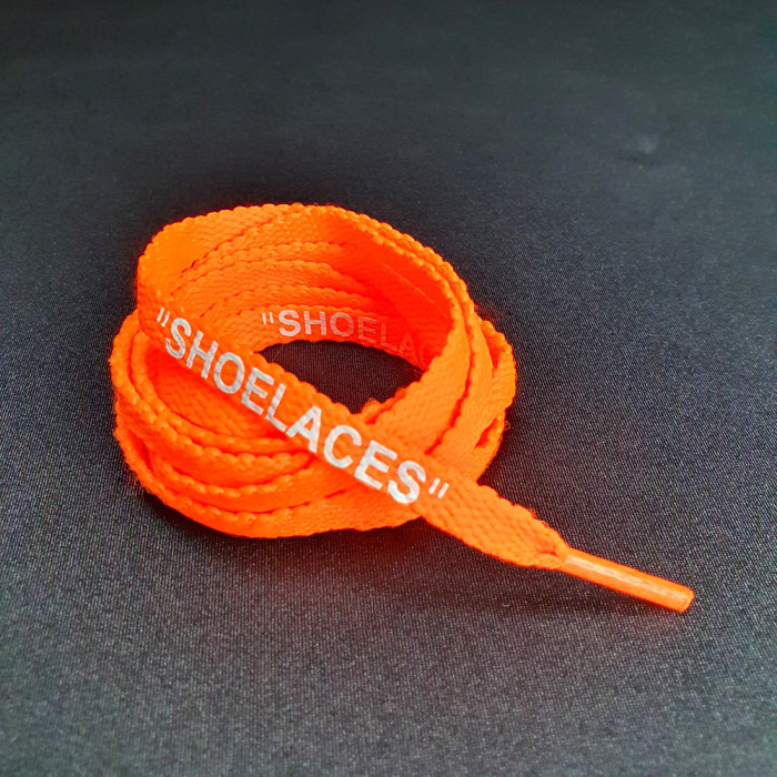 Lacci OFF-WHITE arancio neon