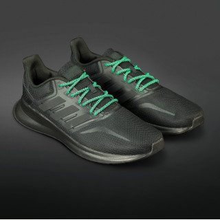 Adidas Yeezy - Lacci in Corda Nero e Verde